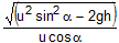 738_Formulae used in Projectiles1.png